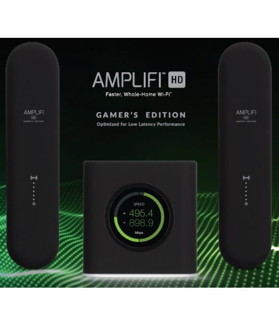 Ubiquiti AmpliFi Gaming Domácí Wi-Fi Systém (Router + 2x Mesh Point)