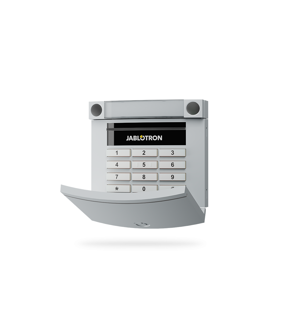 Bezdrátový přístupový modul s klávesnicí a RFID - šedá