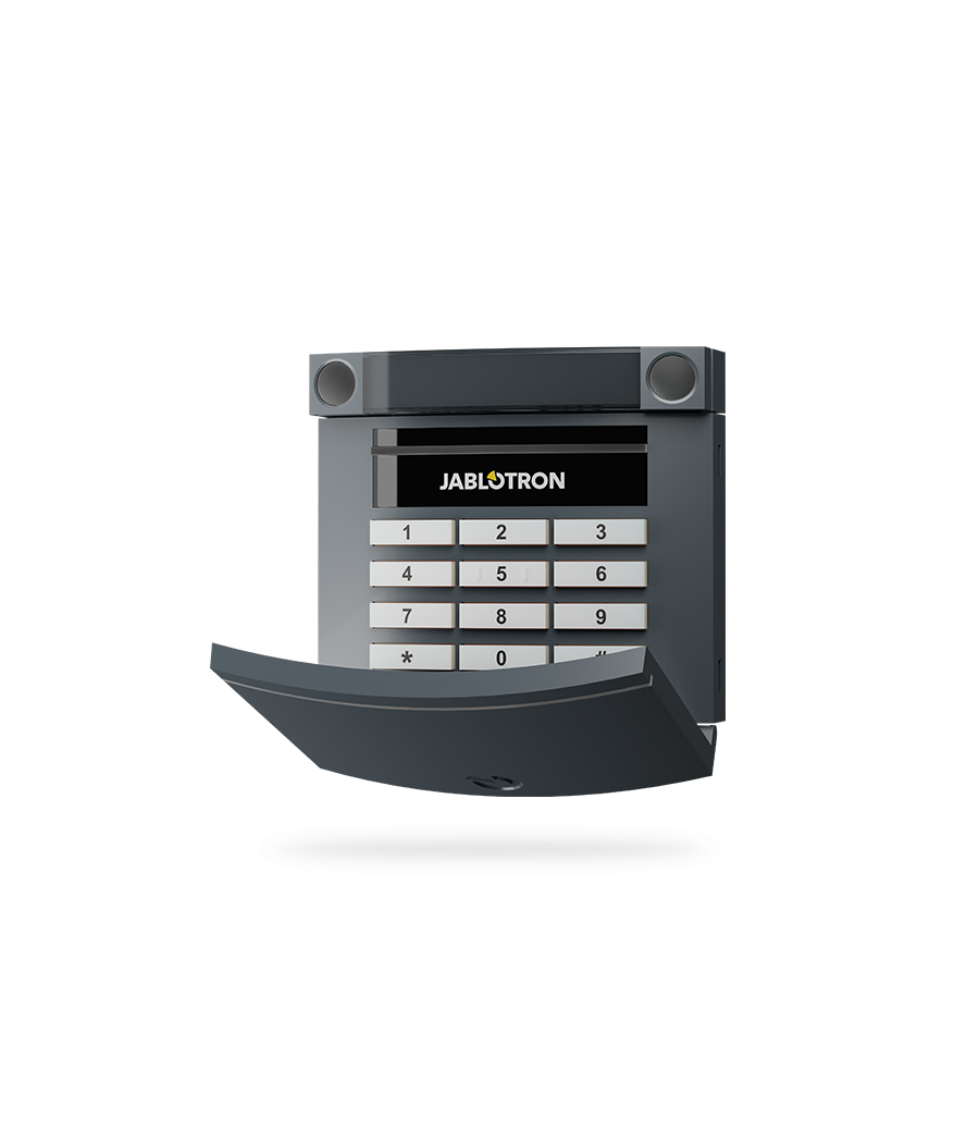 Bezdrátový přístupový modul s klávesnicí a RFID - antracitová